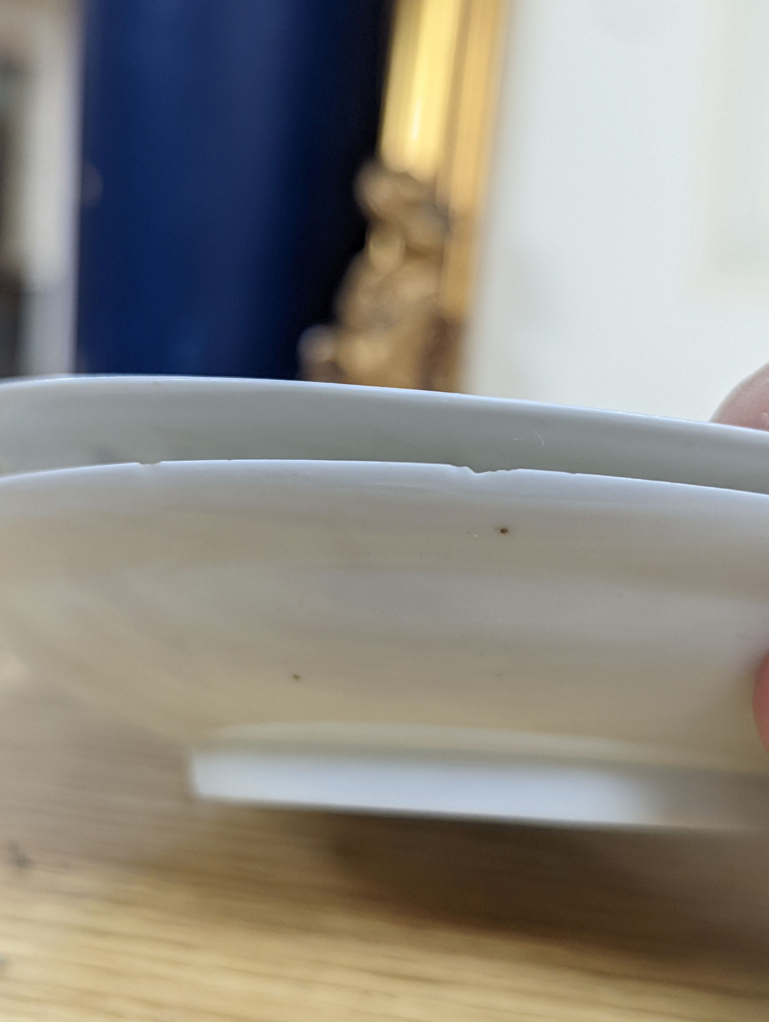 A group of Japanese porcelain tea wares and a rice bowl and cover